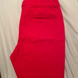 Old Navy Robbie Red Pixie Pants